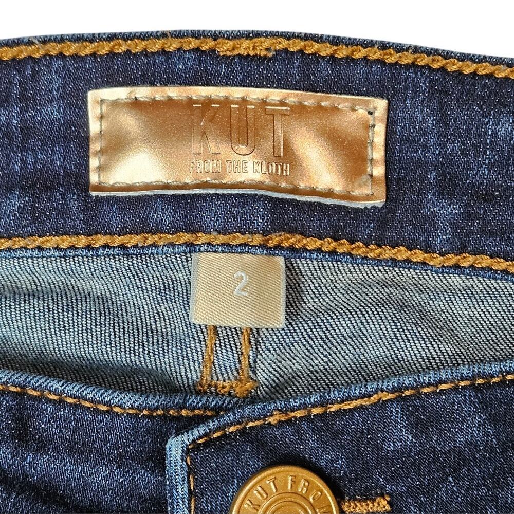 Kut From the Kloth Catherine Boyfriend Jeans Size 2 - Picture 7 of 8